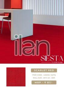 scarlet red wall to wall carpets