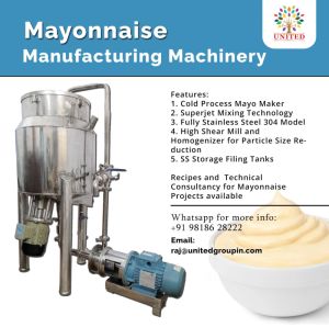 Mayonnaise Manufacturing Plant