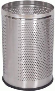 Stainless Steel Perforated Dustbin