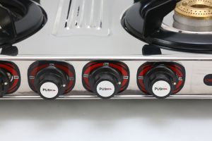4 Burner Stainless Steel Gas Stove