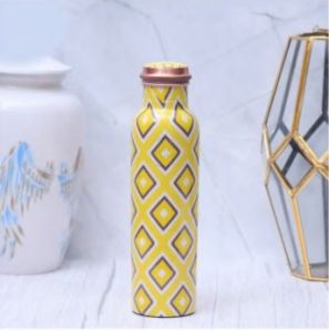 Neon Design Copper Water Bottle