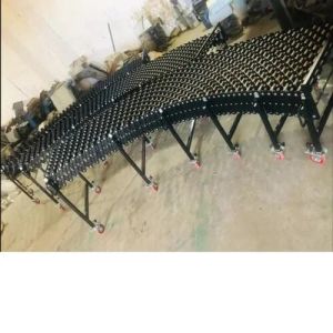 Skate wheel conveyors