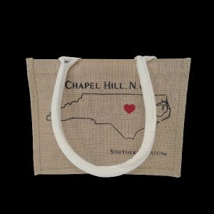 soft handle shopping jute bag