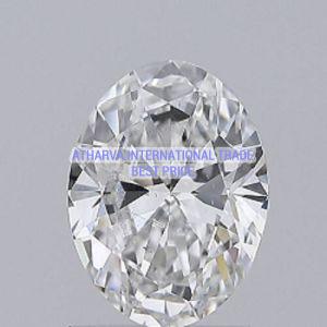 Oval cut CVD 0.90ct Diamond F VS2 IGI Certified Lab Grown