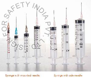 Hypodermic SYRINGE WITH/ WITHOUT NEEDLE Sterile, Single Use, Latex Free