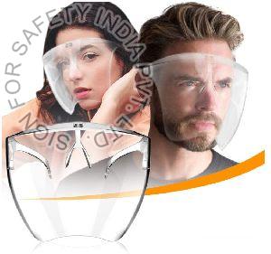 Transparent Safety Stylish Cover Recognition face shield mask Anti Fog Clear face shield
