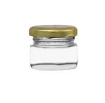 21 ML ROUND GLASS JAR