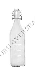 1000 ML THUMB SQUARE SWING TOP WATER BOTTLE