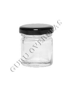 41 ML ROUND GLASS JAR