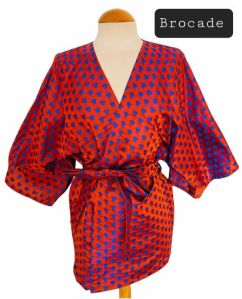 Kimono in brocades