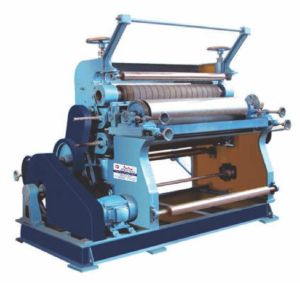 Vertical Type Single Face Paper Corrugation Machine