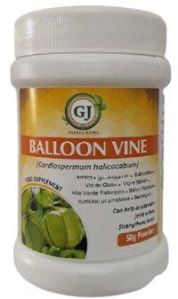 Balloon vine powder