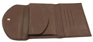 Ladies Brown Leather Wallet