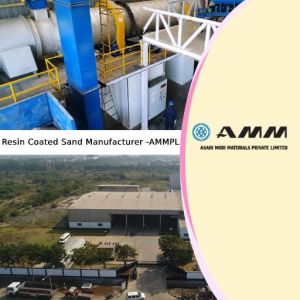 resin coated sand plant