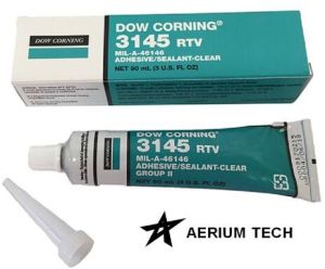 DOW DOWSIL 3145 SILICONE ADHESIVE CLEAR 90 ML TUBE