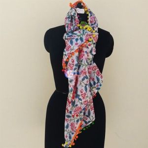 printed cotton dupatta