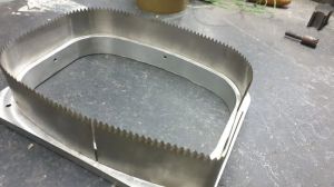 Aluminum core bending