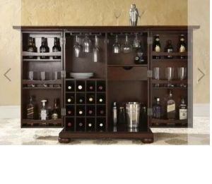 Wooden Bar Cabinet