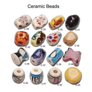 Twisted Ceramic Beads