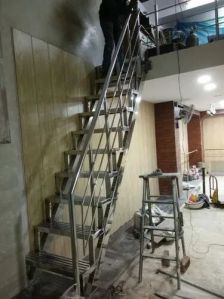 stainless steel stairs