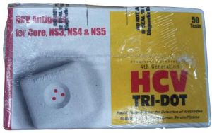 j mitra hcv tridot test kit