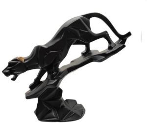 Black Jaguar Statue