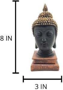 Buddha Statue with Wooden base