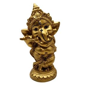 golden Lord ganesha Idol