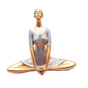 Yoga Lady Statue