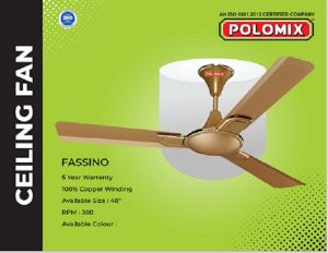 POLOMIX FASSINO HIGH SPEED 48INCH(1200MM) CEILING FAN WITH 5YEARS WARRANTY