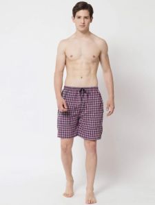 Mens Checkered Boxer Short