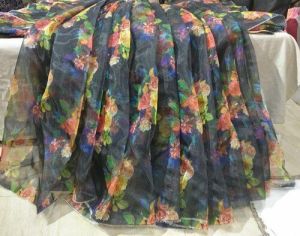 Organza Digital Print Fabric