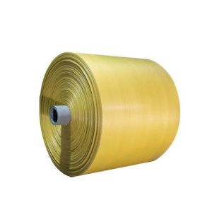 Yellow PP Woven Fabric Roll