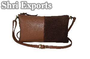 Leather and Suede Ladies Fashion Bag 958 B