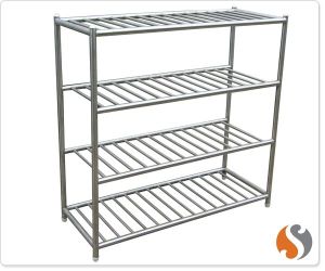 4 Shelf Pot Rack