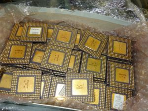 Ceramic Cpu Processor Scrap