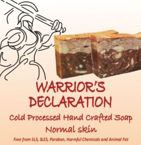 Worrior Declaration Handmade Soap