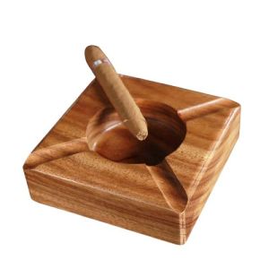 Wooden Ash Tray Cigarette Ashtray From Tradnary
