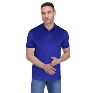 Dryfit Collar T shirt - Royal Blue