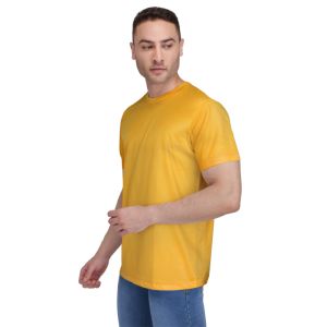 Dryfit Round Neck T shirt - Yellow