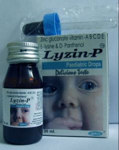 Lyzin -P Paediatric Drops