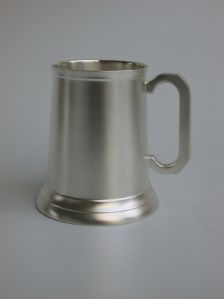 Silver Plated Beer Mug