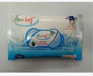 New Bath Herbal Bath Wipes