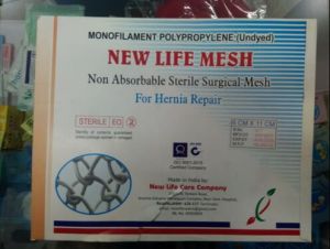 New Life Mesh Non Absorbable Sterile Surgical Mesh