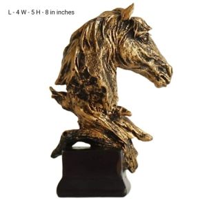 resin horse statue