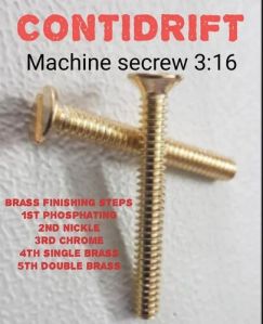 Brass Machine Screws