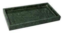 GREEN MARBLE TOWEL TRAY
