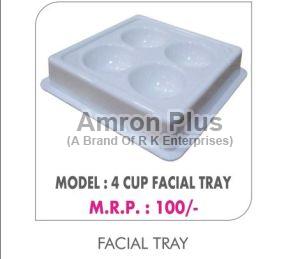 Amron Plus 4 Cavities Facial Tray