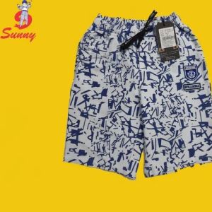 Boys Printed Cotton Half Pant