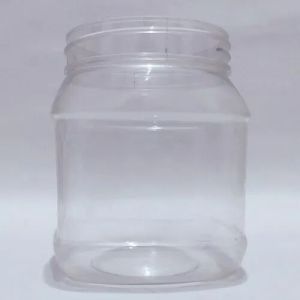 650ml Square PET Jar